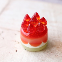 ガラスのミニチュアスイーツセット ☆ガラスのミニチュア喫茶店