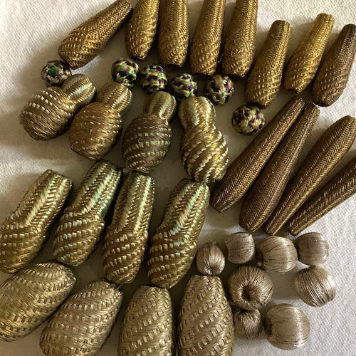 France antique パスモントリー飾りパーツセット no.1247d チャーム