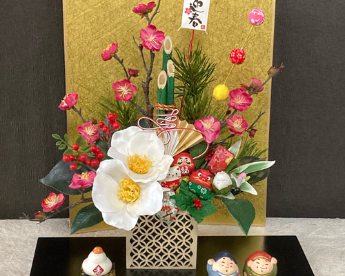 花ばあばです。　先着10名様ご購入特典あり　縁起物　お正月飾り bc548c40c37ca1538d9148cc56c9d6