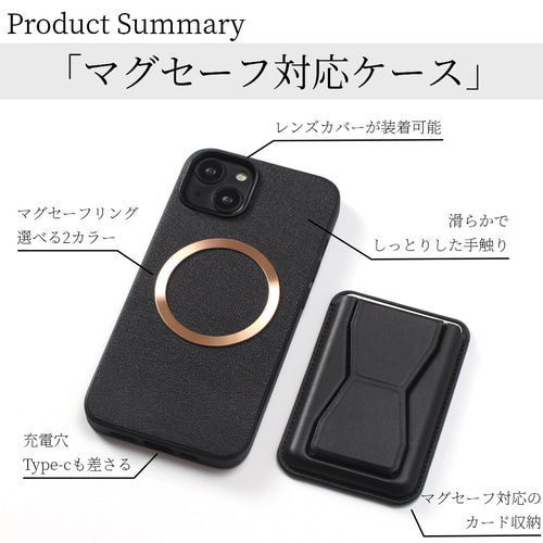 iphoneケ ース レザー 小銭入れ付き マグセーフ カード収納 財布 Amazon.co.jp: Magsafeウォレットレザーカードホルダー：iPhone
