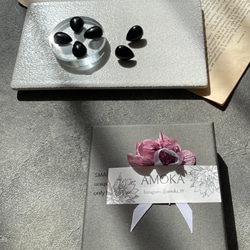 【ピアスを主役に】14kgfブラックオニキスピアス　秋冬ピアス　 20枚目の画像