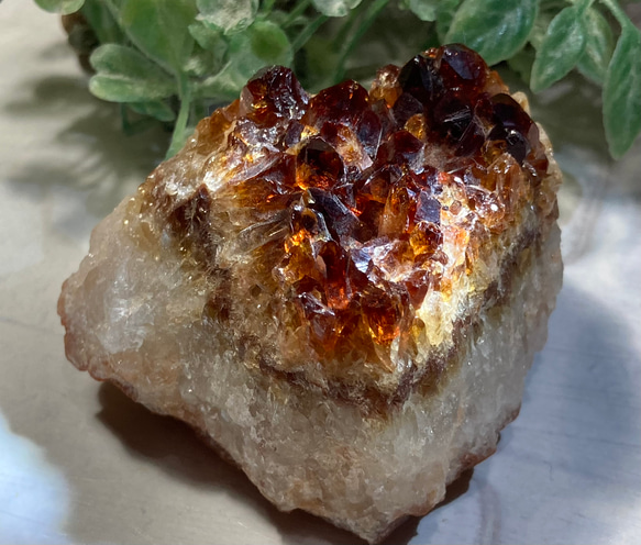 恋愛・ビジネス✨ シトリン 黄水晶 原石 ラフストーン