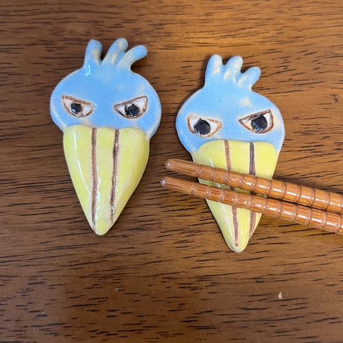 ハシビロコウの箸置きペア その他キッチン小物 shizuko 通販 18395652