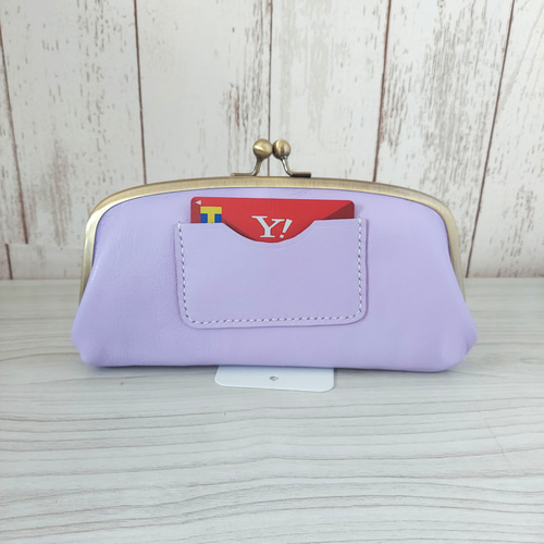 ⭐️新品未使用品✨COACH ラベンダー がま口　二つ折り財布 レディース 財布 がま口 高校生 女子 中学 三つ折り財布 小学生