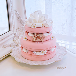 クレイケーキ*BIGマカロンケーキ その他インテリア雑貨 Claycake