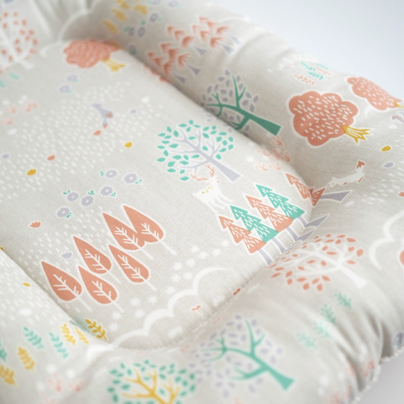 うさぎ用 ゴロンちょマット・北欧の森・(クッション、ベッド) 10枚目の画像