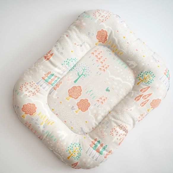 うさぎ用 ゴロンちょマット・北欧の森・(クッション、ベッド) 7枚目の画像