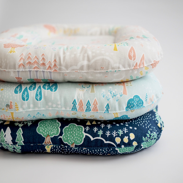 うさぎ用 ゴロンちょマット・北欧の森・(クッション、ベッド) 6枚目の画像