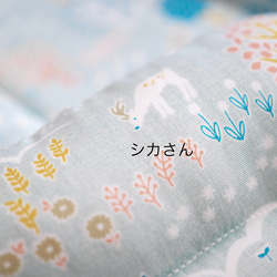 うさぎ用 ゴロンちょマット・北欧の森・(クッション、ベッド) 16枚目の画像