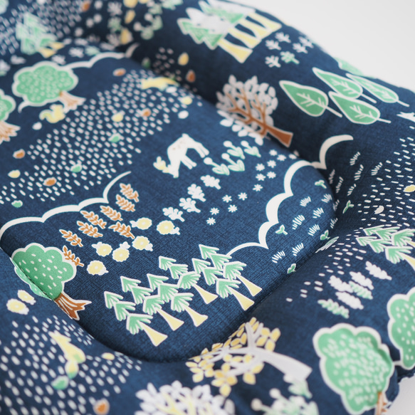 うさぎ用 ゴロンちょマット・北欧の森・(クッション、ベッド) 12枚目の画像