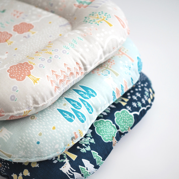 うさぎ用 ゴロンちょマット・北欧の森・(クッション、ベッド) 13枚目の画像