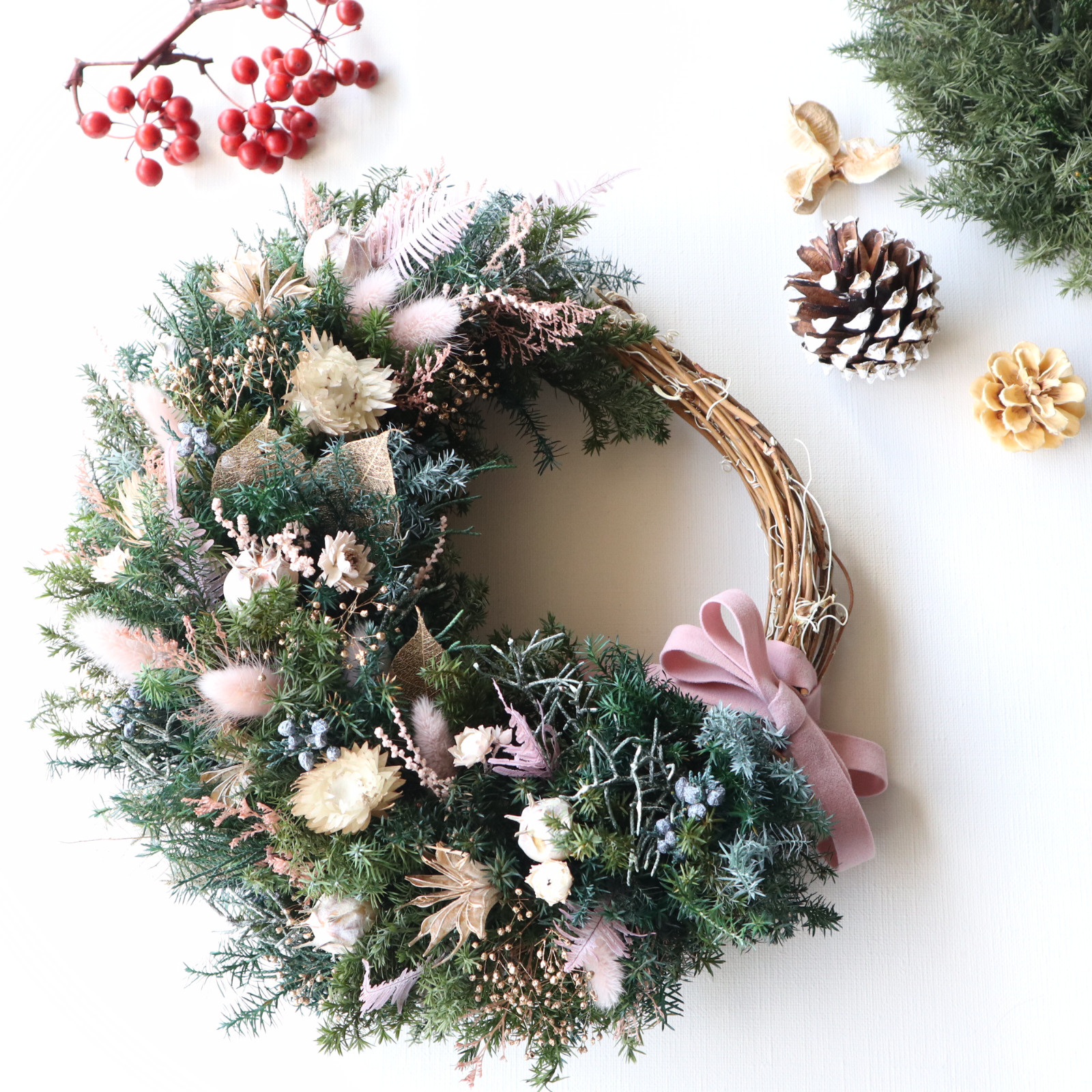 針葉樹香るフレッシュクリスマスハーフリース⁂