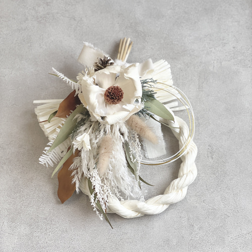 予約販売】お正月 ✳︎ 2wayしめ縄飾り / スワッグ /お飾り / しめ縄