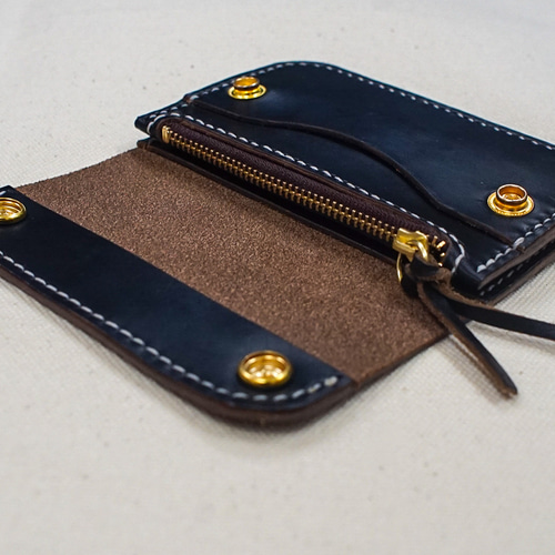 HORWEEN クロムエクセル トラッカーウォレット タロンジップ ハンドメイド ホーウィン クロムエクセル トラッカーウォレット ハンドメイド
