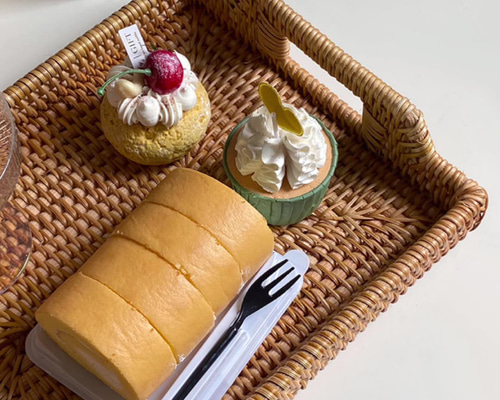 フルーツとケーキ皿 各6枚づつセット フルーツとケーキ皿各6枚