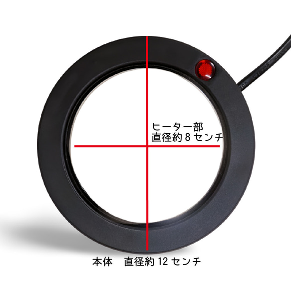 シーリングワックス専用　ホットプレート　電気炉【オリジナル】【国内PSE認証済】 8枚目の画像