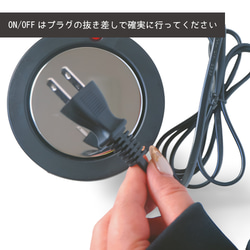 シーリングワックス専用　ホットプレート　電気炉【オリジナル】【国内PSE認証済】 5枚目の画像