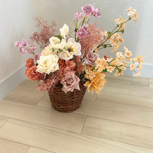 【美品】ウェディング用 造花 アレンジメントセット プレミアムコレクション 造花・アーティフィシャルフラワー その他