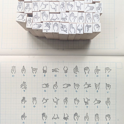 指文字セミオーダースタンプ はんこ・スタンプ Beach field stamp 通販