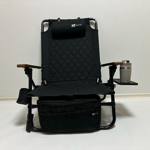 ◎新作 サイドテーブル ブラック M WAQ リクライニングチェア用 ワック