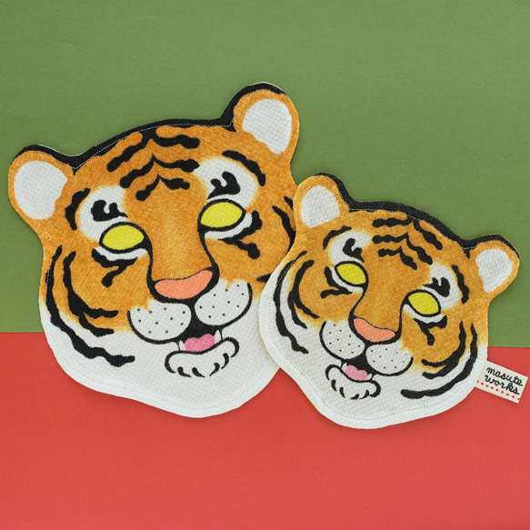 人と被らないギフト】大人・こども ガーゼハンカチセット イエロー