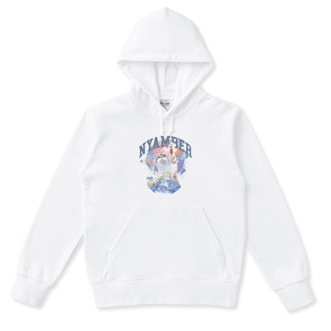 ねこアートパーカー「ニャンバー1」