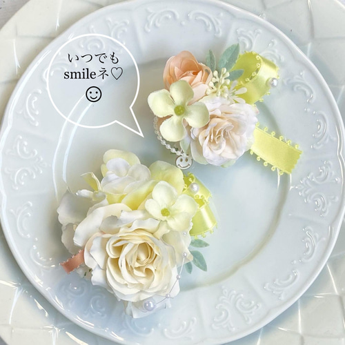 sale 薔薇 親子コサージュ ホワイト 見にくかっ 入学式 卒業式 