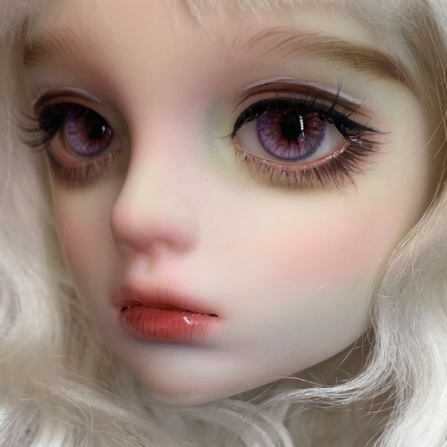 パープル ドールアイ 14mm ドールアイ レジンアイ 12mm 16mm bjd