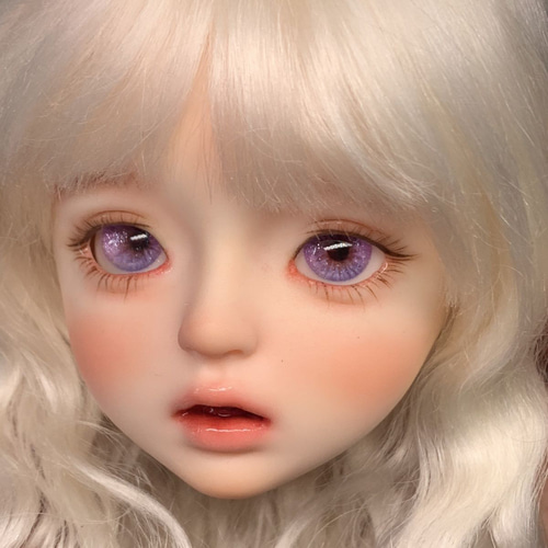 パープル ドールアイ 14mm ドールアイ レジンアイ 12mm 16mm bjd
