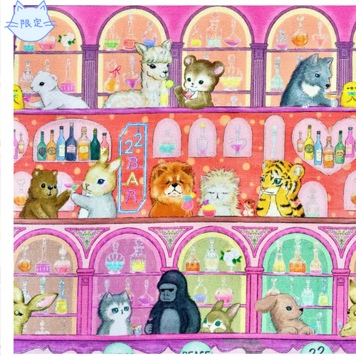 トートバッグ　大きめ　ユキエモン ❤️限定色です❤️yukiemonお好きな生地ビッグトートバッグ作成