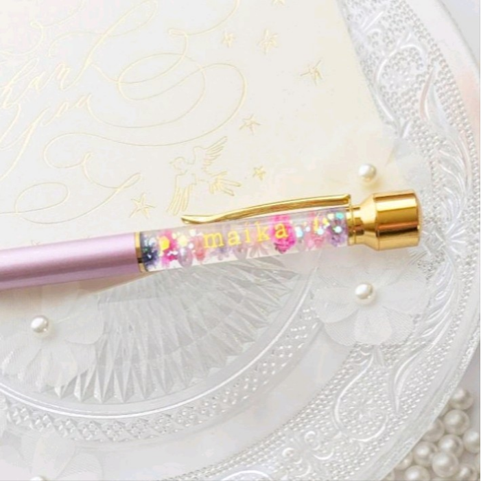 【オーダー】大人気のハーバリウムボールペン、印鑑、歯ブラシ立て　ハンドメイド