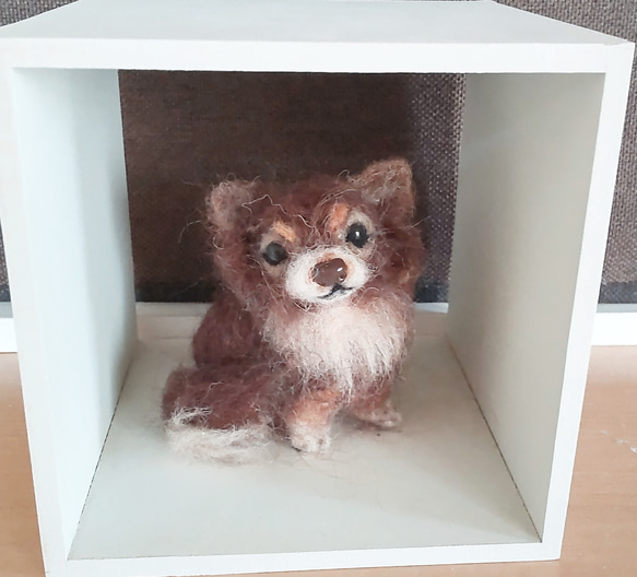羊毛フェルト　リラックスチワワちゃん 羊毛フェルト リラックスチワワ｜Yahoo!フリマ（旧PayPayフリマ）