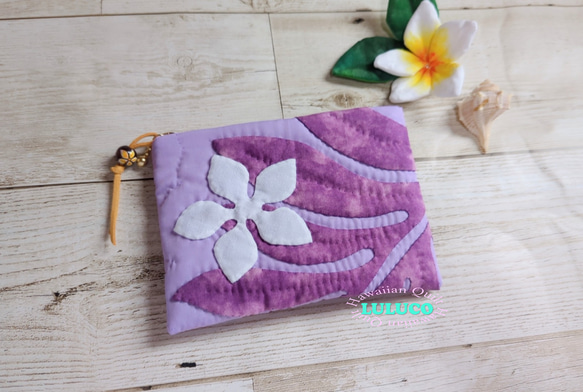 ハンドメイド　ハワイアンキルト　ポーチ 楽天市場】【ハンドメイド作品】ハワイアンキルトハンドメイド
