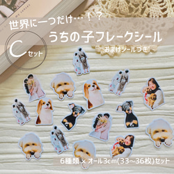 フレークシール】夕焼け/チェキ風/30枚セット シール・ステッカー