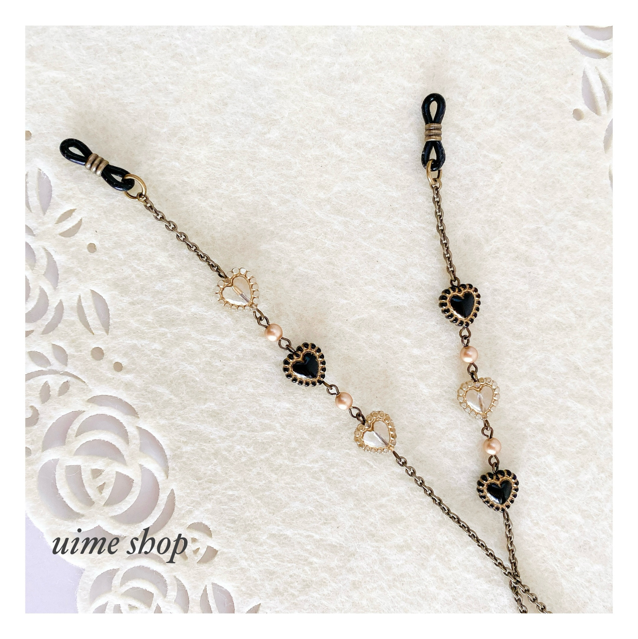 ☆❤️ ハート　薔薇　ウィング　羽　マスクチェーン　メガネチェーン ハート　薔薇　ウィング　羽　マスクチェーン　メガネチェーン ☆❤️