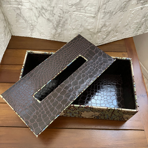 ティッシュボックス ソフトティッシュボックス ウィリアムモリス