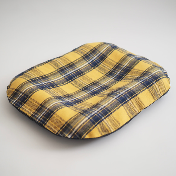 ゴロンちょマット用カバー・コットンフランネル・タータンチェック 11枚目の画像