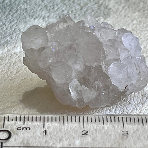 天からの祝福✨アナンダライト水晶レインボークォーツ原石クラスター