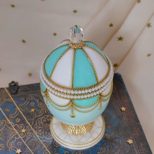 星のサーカスの宝石箱(ミントグリーン) その他インテリア雑貨 Artis