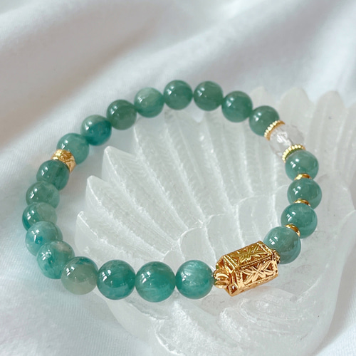 カイヤナイト】ブルーグリーンカイヤナイト カイヤナイトブレスレット