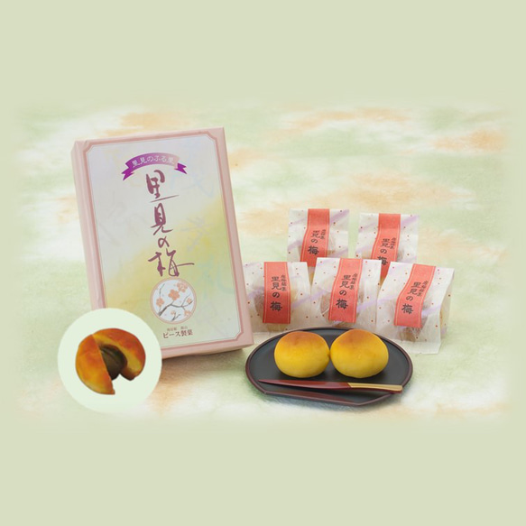 【里見八犬伝】里見の梅【６個入り】 1枚目の画像