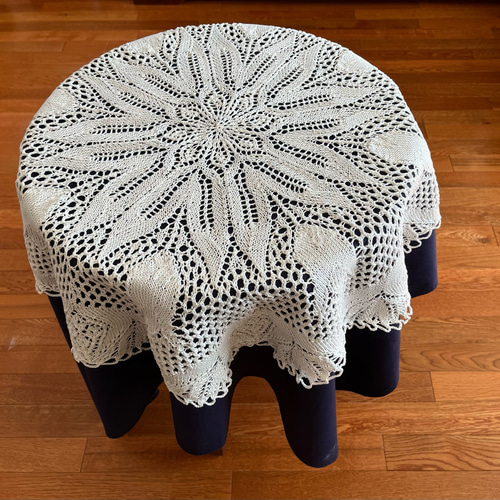 ハンドメイド レース編みドイリーNo.51 その他インテリア雑貨 Kazoo  