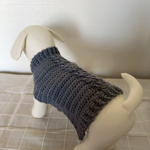 ☆ Karen様　ハンドメイド犬服ニット ☆ ☆ Karen様 ハンドメイド犬服ニット ☆ 手編み】さくらんぼセーター