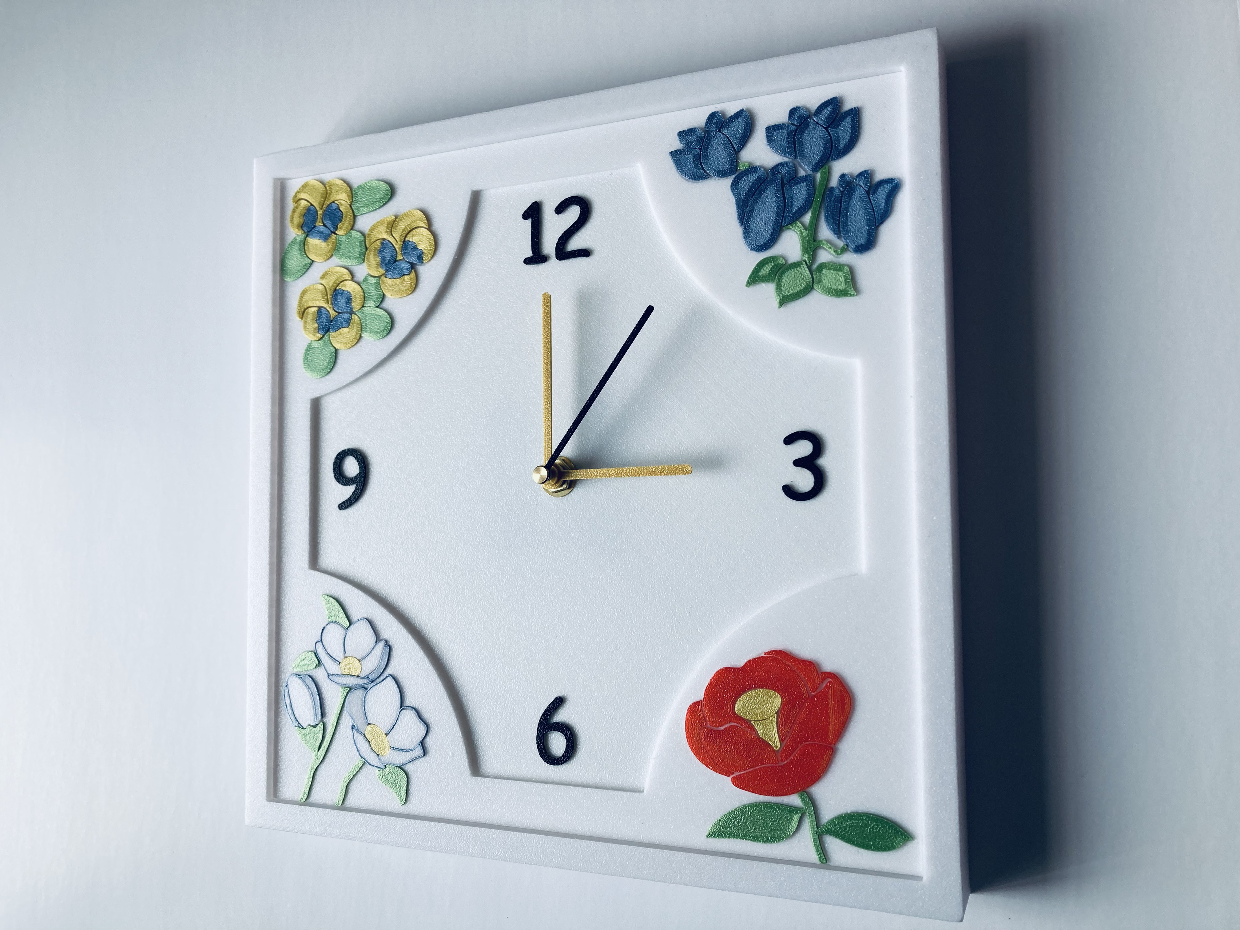 衣替えできる壁掛け時計(クリスマス)