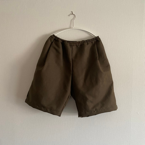 【最終値下げ】ok.soon ★ハーフパンツ ★カーキ 最終値下げ】ok.soon ☆ハーフパンツ ☆カーキ パンツ