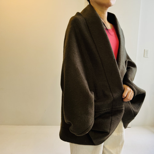 pablo vinci kinema モヘア混カーディガン Khaki M pablo vinci kinema モヘア混カーディガン Khaki M