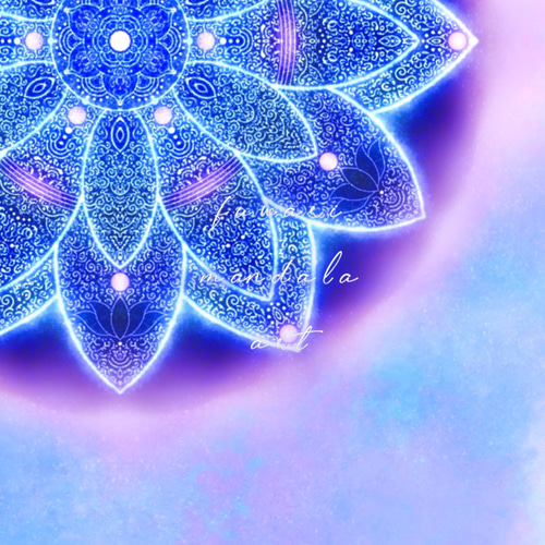 愛・感謝の波動で生きる】愛と光❋曼荼羅エネルギーアート/すべて在る