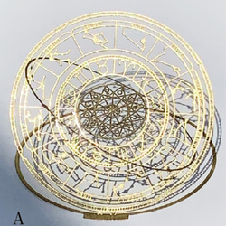 ホロスコープ/星座図/Lサイズ（真鍮製） 6枚目の画像