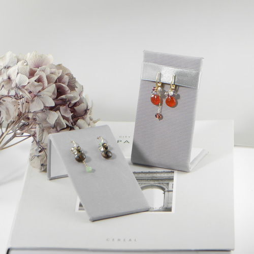 1027 極上カット ライトカラーアメトリンのアシンメトリーピアス