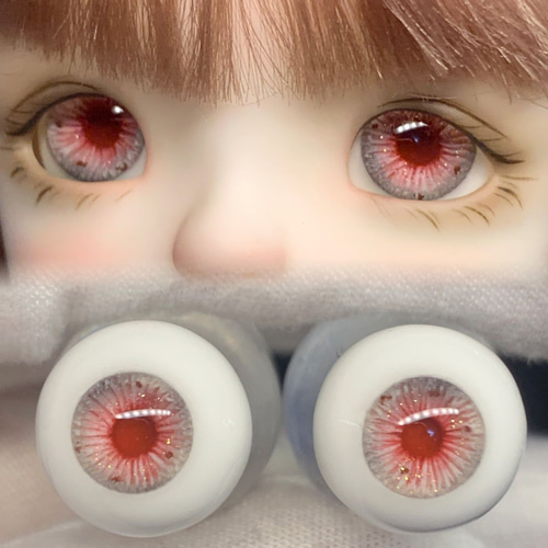 intoX レジンアイ bjd ドール 14mm 人形 星夜 SD MSDの通販 by